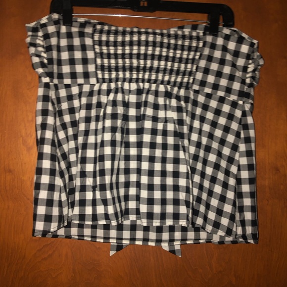 Express womens bandeau top size L. NWT - Picture 5 of 7